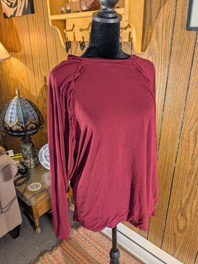 Women's Long-Sleeve Baseball Style Dolman Shirt